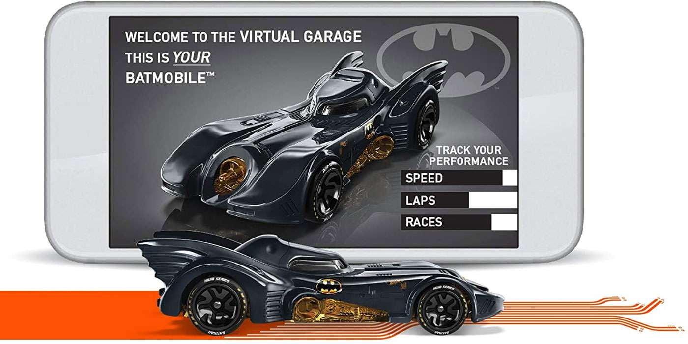 Batmobile 1989 Hot Wheels ID Diecast Car