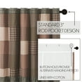 thumbnail image 6 of VHC Brands Crosswoods Ruffled Bath Mat, Brown, 20x30, 6 of 7