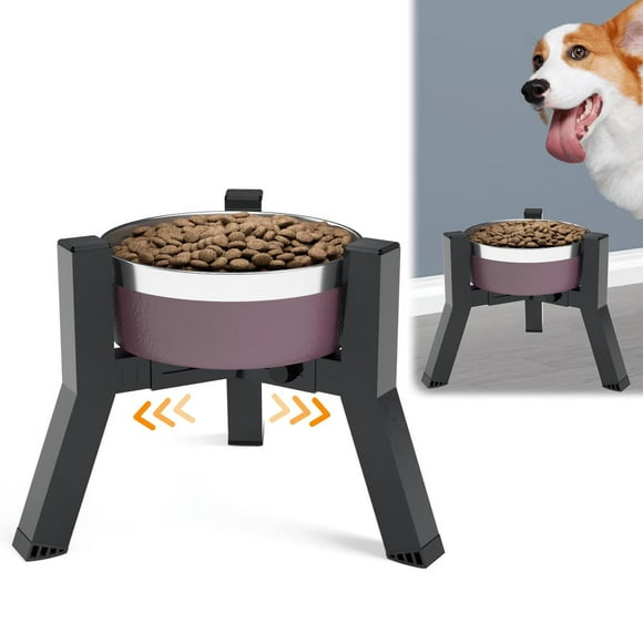 Cuencos Elevados SHAINFUN Ajustables para Perros Medianos