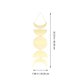 thumbnail image 2 of WASHWEPE Colgante De Lunares Acrílico Dorado Para Decorado De Casa, 2 of 8