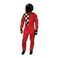 thumbnail image 3 of Finishline 2-Layer SFI-5 Fire Retardant Racing Suit, Red Small, 3 of 4