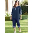 thumbnail image 6 of Catherines Women's Plus Size Anywear Kurta Top, 6 of 6