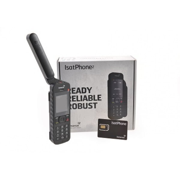 Inmarsat IsatPhone 2 Satellite Phone with FREE SIM card and 100 (76.8
