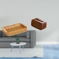 thumbnail image 2 of Cestas de almacenamiento,Cestas de almacenamiento de cocina tejidas con asas hechas a mano,porta pañuelos,Funda para caja de pañuelos de PP para sala de estar y cocina,Porta pañuelos de PP, 2 of 8