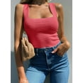 thumbnail image 2 of Biezeib Women Cami Tops Camisoles Solid Color Sleeveless Backless Knit Tank Tops Summer Vests Tops Streetwear, 2 of 6