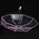 thumbnail image 3 of 4X Paraguas Transparente Paraguas Automatico para Lluviaautomatico Compacto Plegable Estilo A Prueba de Viento Paraguas Transparente , Transparente & Borde Rosado, 3 of 8