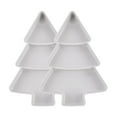thumbnail image 2 of Hometravel Tree Shape Snack Tray Set, Christmas Themed Food Serving Plates, Multi-compartment Party Tray for Holiday Events, Family Gatherings, Snack Service, 2 of 6