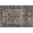 thumbnail image 1 of Ahgly Company Machine Washable Indoor Rectangle Traditional Rosy Pink Area Rugs, 5' x 7', 1 of 7