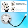 thumbnail image 4 of 2pcs Range Hood Light Bulbs, Stainless Steel Range Hood LED Light Replacement Recessed Kitchen Range Hood Light, 4 of 7