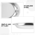 thumbnail image 2 of Food Serving Tray Steaming Fish Plate Metal Plate Serving Tray for Steaming Fish, 2 of 9