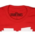 thumbnail image 2 of Sesame Street Elmo Grand Visage Adulte 8-Bit Pixel T-Shirt Coton Manches Courtes SM, 2 of 2