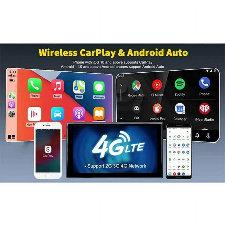 CarPlay AI Box with Android 9.0 System,Built-in Navi,Support CarPlay AI Box with Android 9.0 System,Built-in Navi,Support