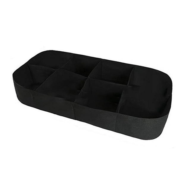 Plate-Bande Surélevée en Tissu Plate-Bande Surélevée en Tissu Rectangle Conteneur de Plantation Respirant Sac de Croissance Petit Plate-Bande Surélevée