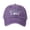Purple, variant on Womens Beach Hat Men I Am A Happy Camper Embroidery Washed Cotton Camping Baseball Cap Black One Size