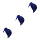 thumbnail image 2 of Minnieouse Turbante nudo preatado musulmán Hijab Bead Headscarf ajustable ancho moda Headwear Hairband Caps Bonnet azul real Type1 NO1, 2 of 6