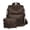 Coffee, variant on Women Backpack Purse Bag PU Leather Travel Backpack Purse for Ladies Shoulder Bags Satchel Handbag 2 Piece