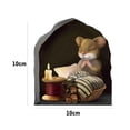 thumbnail image 3 of PVC Mouse Hole Wall Sticker Funny Rat Animal Mural Wallpapers Home Decor (F), 3 of 3