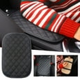 thumbnail image 2 of Dsscvnef Universal Leather Car Armrest Pad Fashionable Comfortable Glove Cover Durable Soft Interior Accessory for Vehicles, 2 of 8