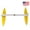 Yellow, variant on Spring Creek Manufacturing Hydrodynamic Canoe Stabilizer Float Package