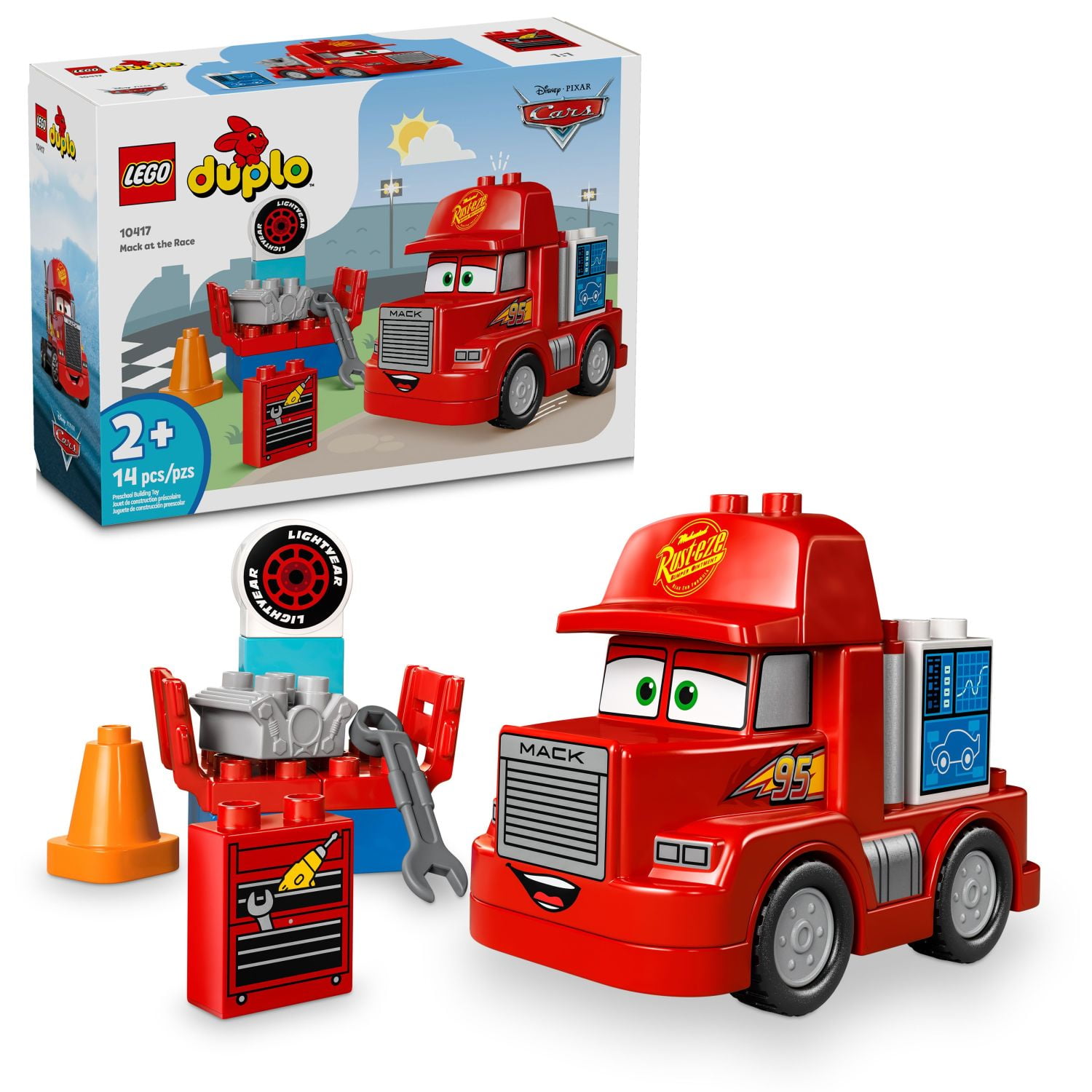 LEGO DUPLO Disney and Pixar Cars McQueen and Mack