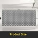 thumbnail image 5 of Tapete de ducha antideslizante con ventosas y orificios de drenaje, tapete de bañera suave lavable a máquina de 30x17 pulgadas, tapete de baño antideslizante para bañera, 5 of 5