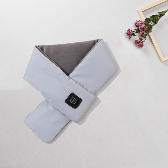 Wzzjkit Smart Heating Heating Scarf Female USB Charging Warm Heating Winter Neck Protector Sheath Bib