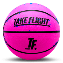 Take Flight Youth Basketball, Size 5 (Radiant Pink)