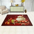 thumbnail image 2 of FREEAM Christmas Santa Clause Non Slip Area Rug for Living Dinning Room Bedroom Kitchen, (20 x 31 Inch), Christmas Holiday Nursery Rug Floor Carpet Yoga Mat, 2 of 6