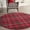 Red, variant on Nourison Grafix 2' x 6' Olive Farmhouse Indoor Rug