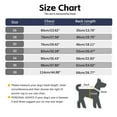 thumbnail image 6 of HQREA Overalls for Large Dogs Blue Vintage Washed Dog Jeans Jumpsuit Denim Shirts & Pant Sets Onesie, 6 of 6