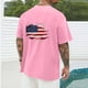 thumbnail image 3 of Tops para hombre, blusas y camisas de cuello redondo y manga corta para hombre, blusas casuales de cuello redondo con estampado de moda para hombre, blusas de cuello redondo y manga corta, camisas par, 3 of 5