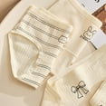 thumbnail image 5 of FJUCHAI Toddler Girls High-Waisted underwear Baby Cartoon Stretch Panties Kids Cotton Not Pinch Briefs for 6M-9Y, 5 of 8