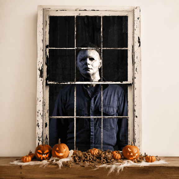 Window And Door Cover Scary Decoration For Home Party