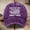 Purple, variant on ZSQDM Hillbilly 2024 Flag Hat 2024 Baseball Cap Patriotic Election Hat beanie of Men White Cowboy Hat Baseball Caps Cradle Cap