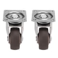 thumbnail image 1 of Castor Wheels,2Pcs Metal Casters 33lb Universal Casters Swivel Plate Caster Unbeatable Value, 1 of 14