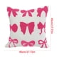 thumbnail image 2 of Yhmxh Fundas de almohada decorativas, fundas de almohada bonitas para sofá, almohada decorativa para dormitorio, cojín con lazo, almohada para respaldo, fundas de almohada, 2 of 2