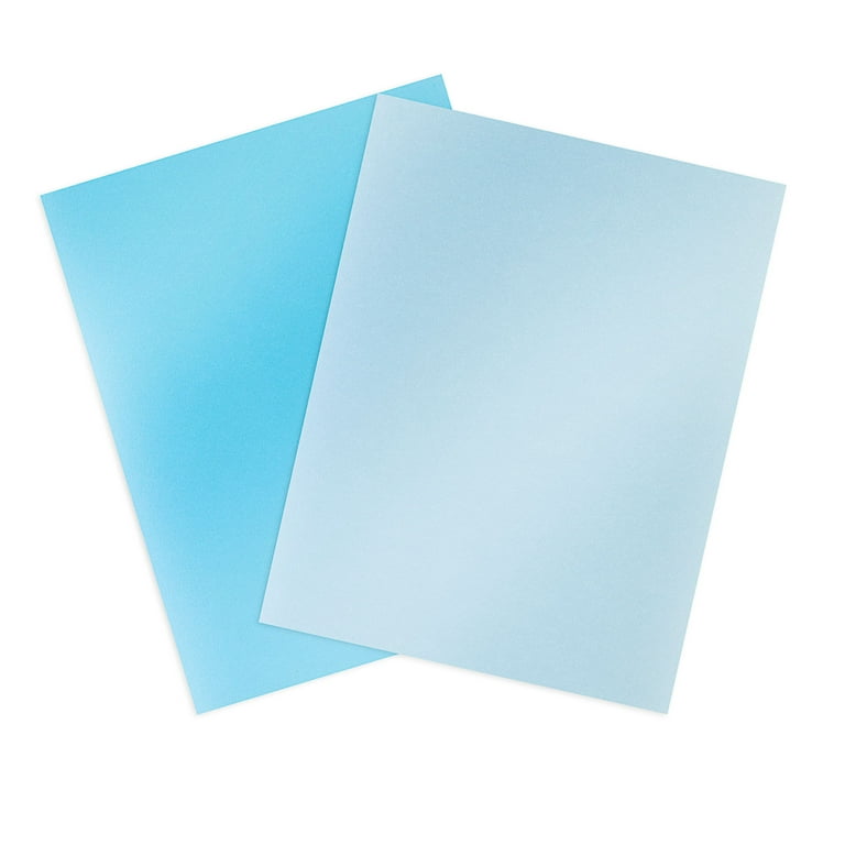 Blue Hues Shimmer 8.5 x 11 Cardstock Paper by Recollections™, 100 Sheets