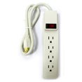 thumbnail image 3 of Power Strip Home Plus, 60 cm, 4 enchufes, cable de 2 pies de longitud, gris, 3 of 4