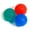 Multi-color, variant on Hand Therapy Exercise Ball, Multicolor
