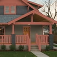 thumbnail image 5 of Glidden HEP Cinnabar / Red Semi-Gloss Exterior Paint with Primer, 1 Quart, 5 of 9