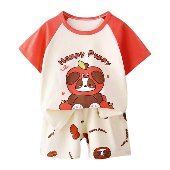 Dsscvnef Infant Shirts For Boys Girls Cartoon T Shirts For Boys Boys Short Sleeve T Shirts Boys Tshirts Boys Clothes 6-12 Months Kids Clothes Boys