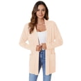 thumbnail image 5 of Anygrew Women's Cardigan Open Cardigan Sweater for Women Soft Lightweight Casual Classic with Pockets S-XXL, 5 of 7