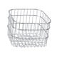 thumbnail image 4 of Cesta de alambre para almacenamiento, cesta de alambre para frutas, moderna, para el hogar, con marco de almacenamiento hueco. 112x112x102cm, 4 of 7