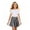 00-Black72, variant on Lullu Girls Sequin Metallic Skater Skirt Glitter Dance Party Skirts, Black, Sizes 2-18