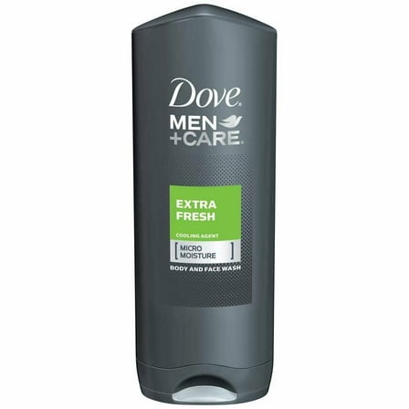 Dove Men Care Body Wash for Men's Skin Care Extra Fresh Deodorant 13.5 oz