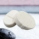 thumbnail image 3 of EeaseMX 2 esponjas de lufa de algodón y lino, exfoliantes ovaladas para baño, para ducha y spa., 3 of 7
