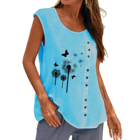

HTNBO Womens Corset Tube Tops Cocktail Random Print T Shirts Scoop Neck Tees Fashion under $15