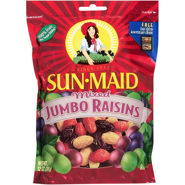 SunMaid® Mixed Jumbo Raisins 12 oz. Bag