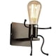thumbnail image 1 of Creative Vintage Wall Light LED Industrial Retro Lámpara de pared Black Iron E27 Holder Interior Art Deco para Bar, Dormitorio, Cocina, Restaurante, Café, Pasillo Xemadio LN-1005, 1 of 8