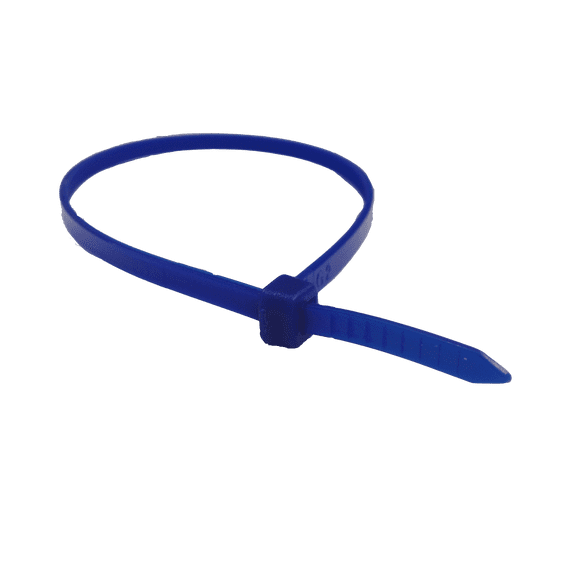 14" 50lb Florescent Blue Cable Ties 100/bag Part # C14-50-Flo Blue